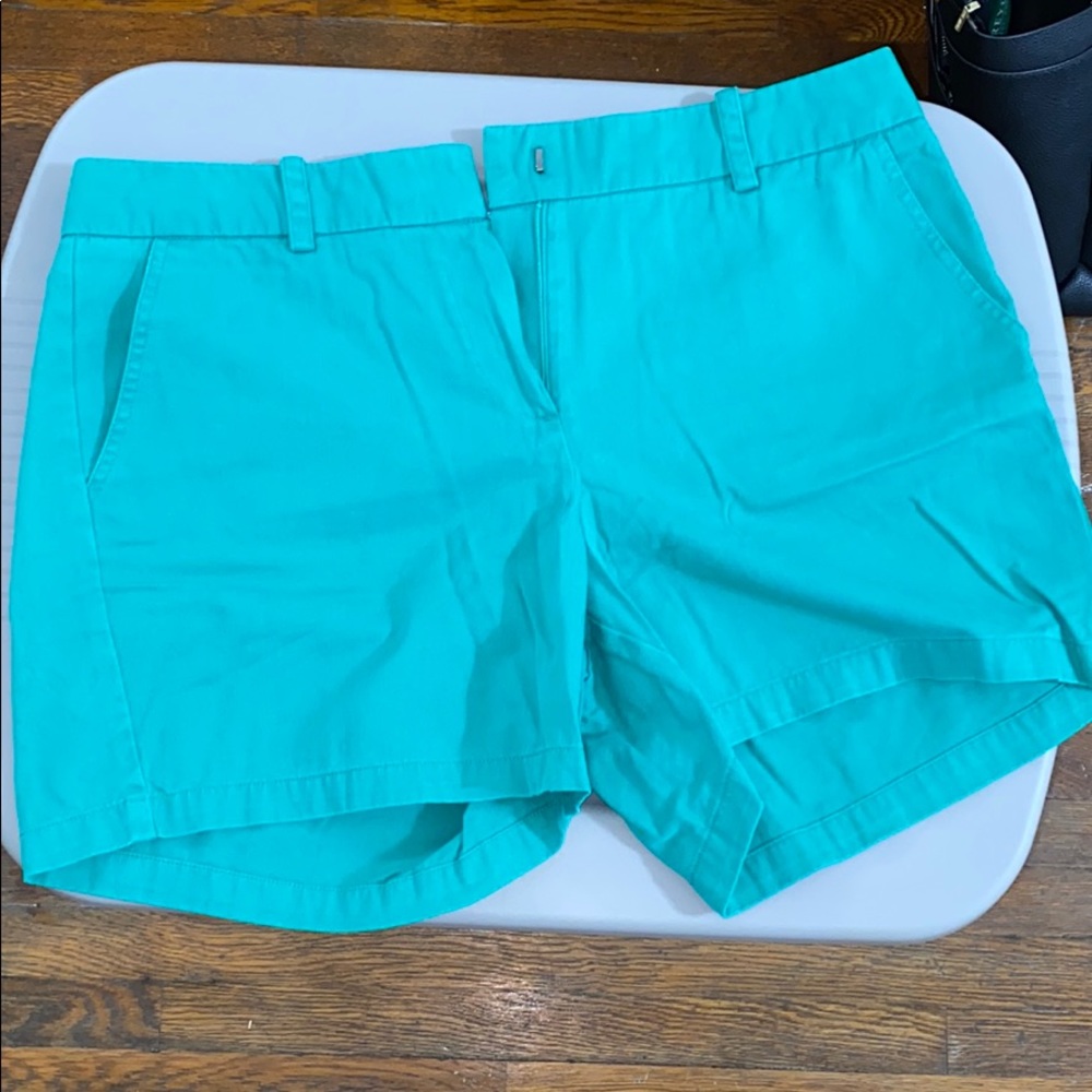 Turquoise Cargo Shorts